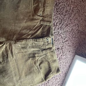J crew corduroy jeans size 29x32 brown in color